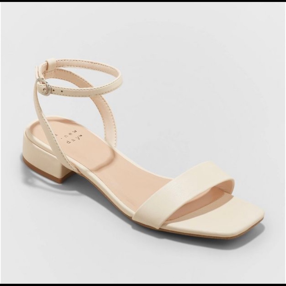 A New Day Off White Sandals-NWT-